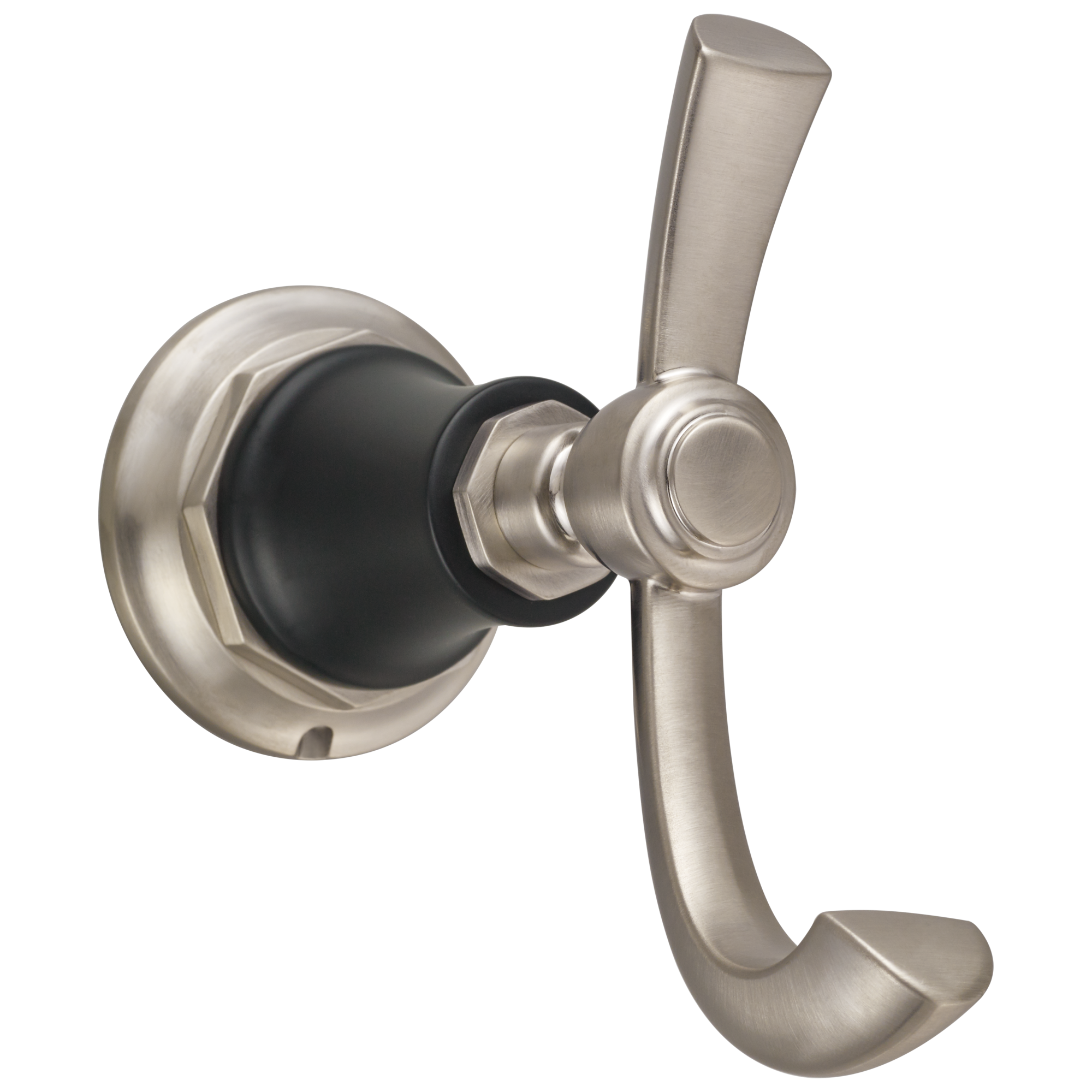 Brizo Rook Double Robe Hook: High - Quality Zinc, Timeless Design