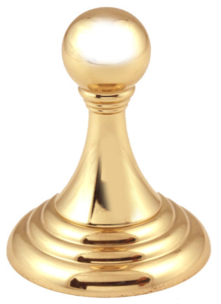 Alno Embassy 3' Traditional Bathroom Robe Hook for Elegant Decor
