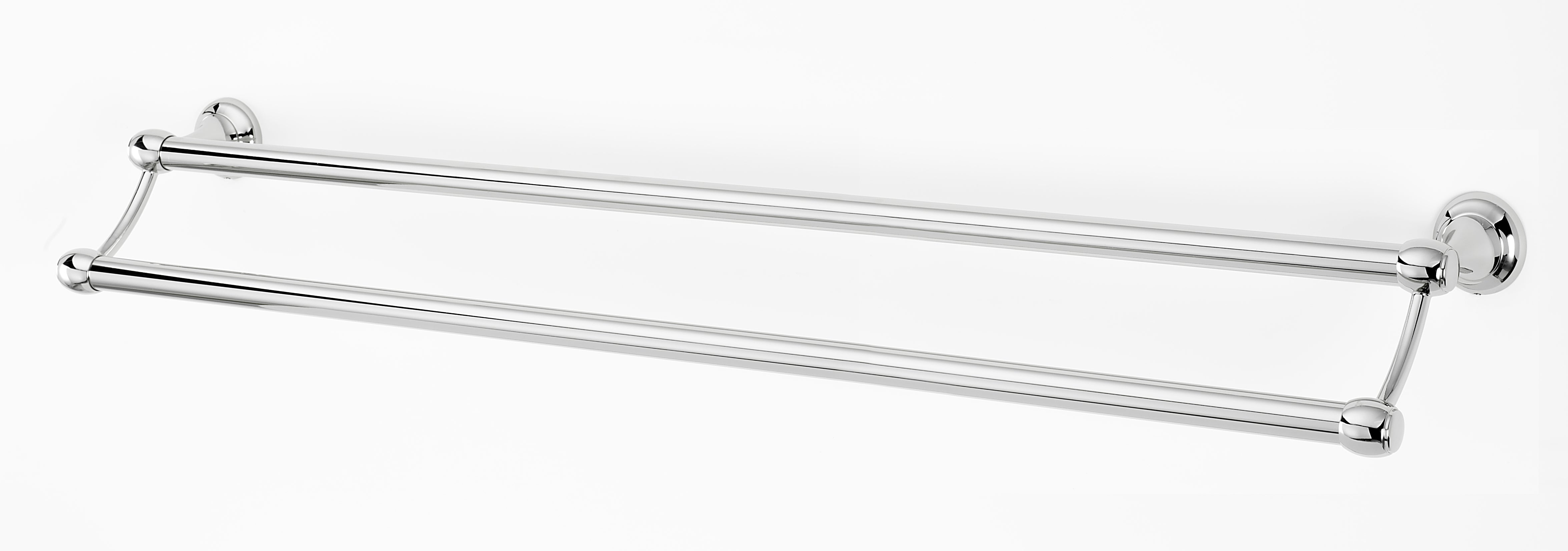 Alno Royale 30-Inch Double Towel Bar for Luxury Bathrooms