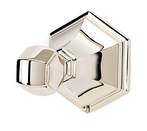 Alno Nicole 2 3/4-Inch Traditional Bathroom Robe Hook with Modern Durability