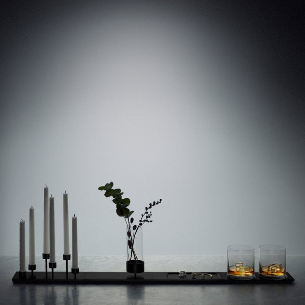 Exquisite Buster + Punch Machined Vase Crafted from Solid Metal