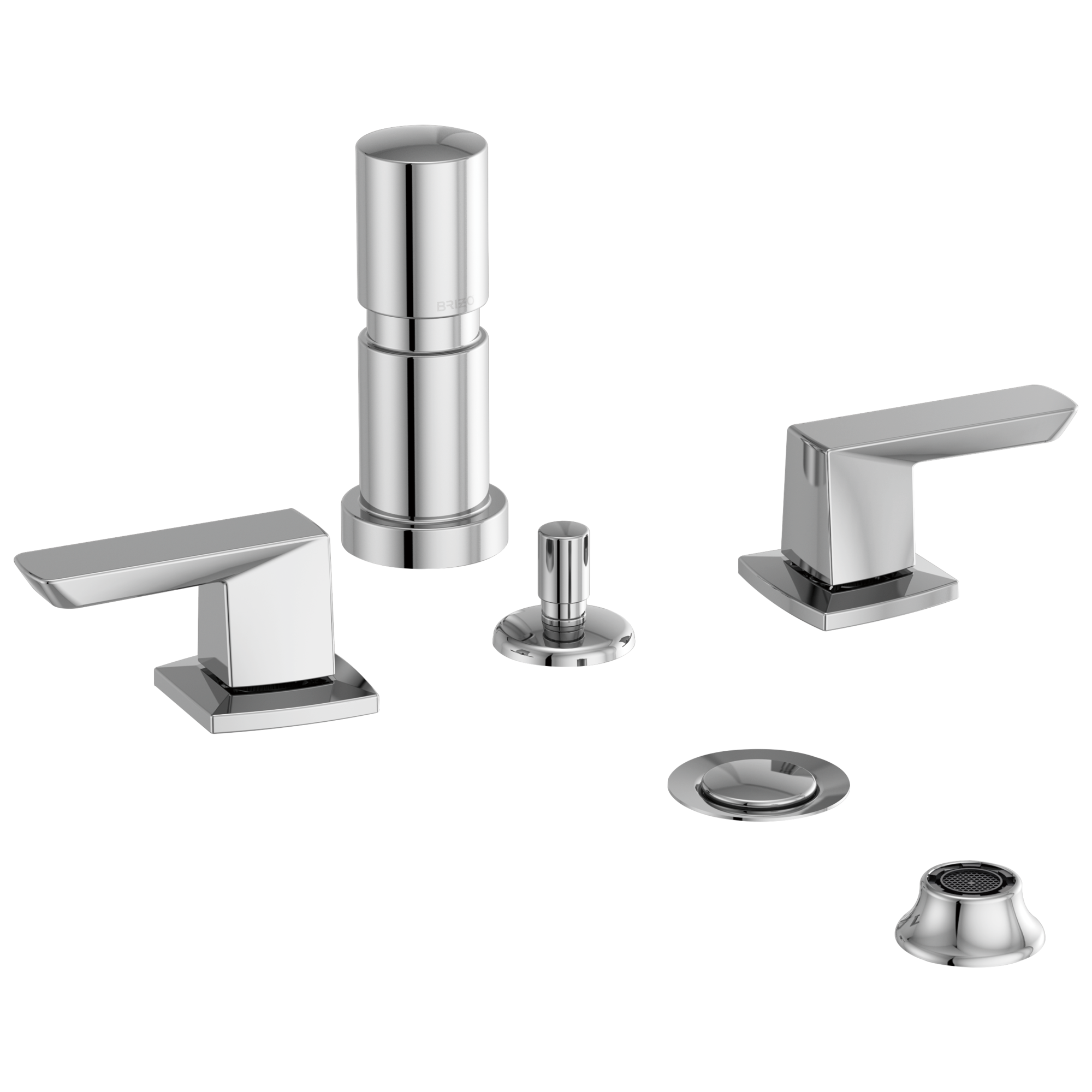 Brizo Vettis Two-Handle Luxury Bidet Faucet for Contemporary Bathrooms