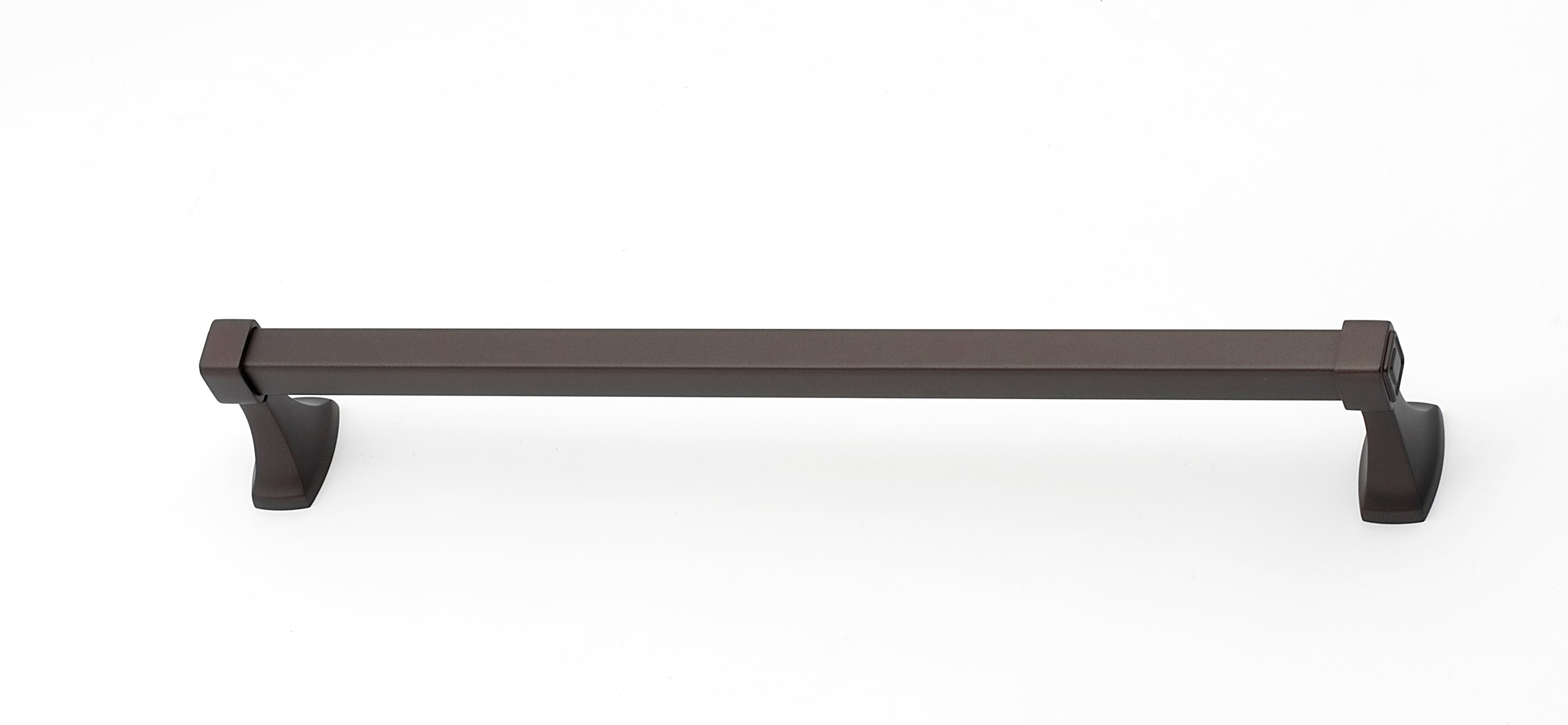 Alno 18-Inch Modern Cube Bath Towel Bar for Elegant Bathrooms