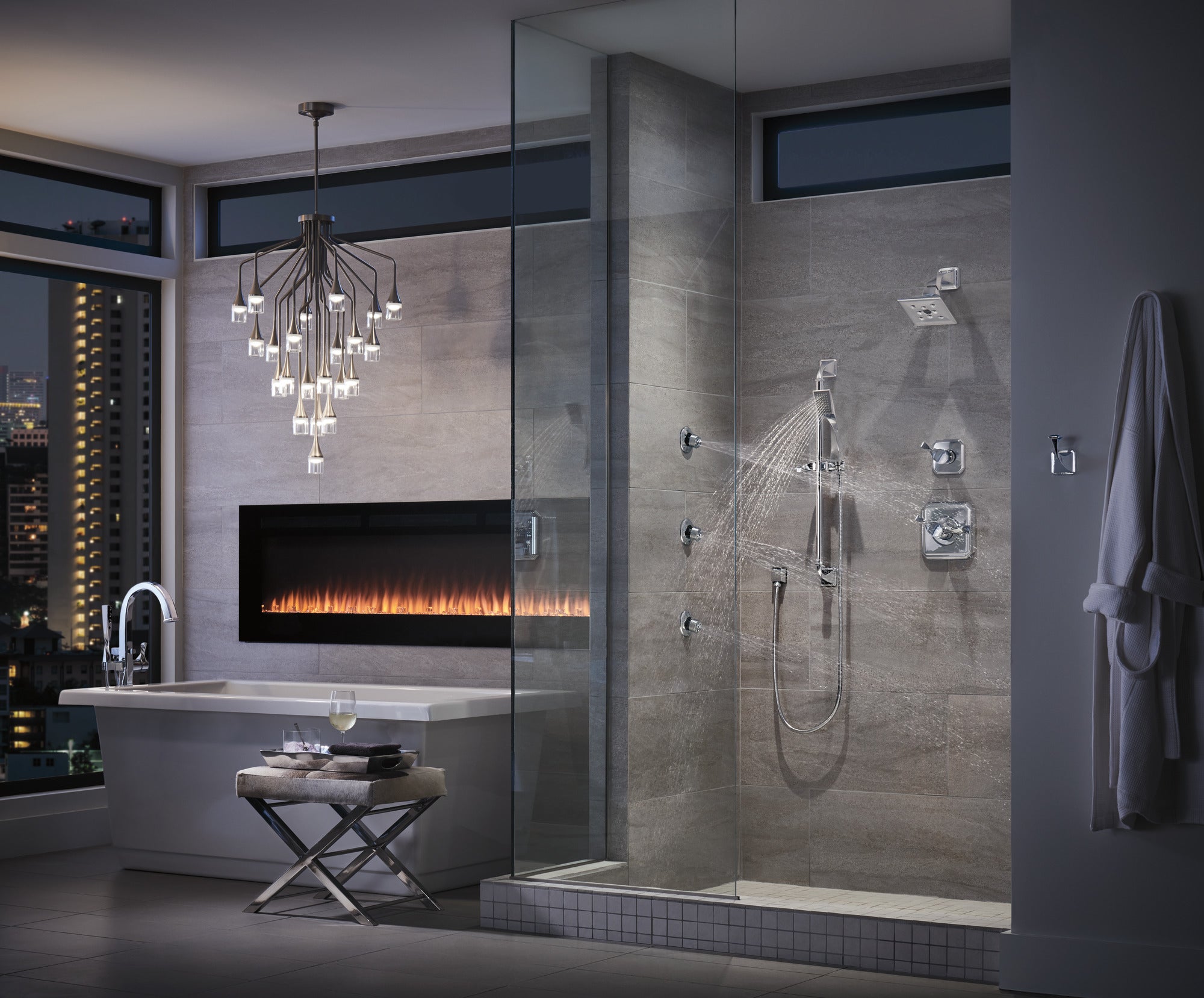 Brizo Virage Luxury Bathroom Robe Hook for Stylish and Sophisticated Spaces