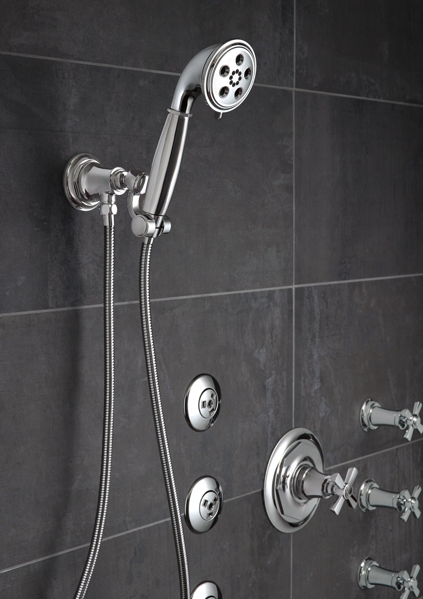 Brizo Hydrachoice Max Universal Round Shower Body Spray Trim for Luxury Bathing