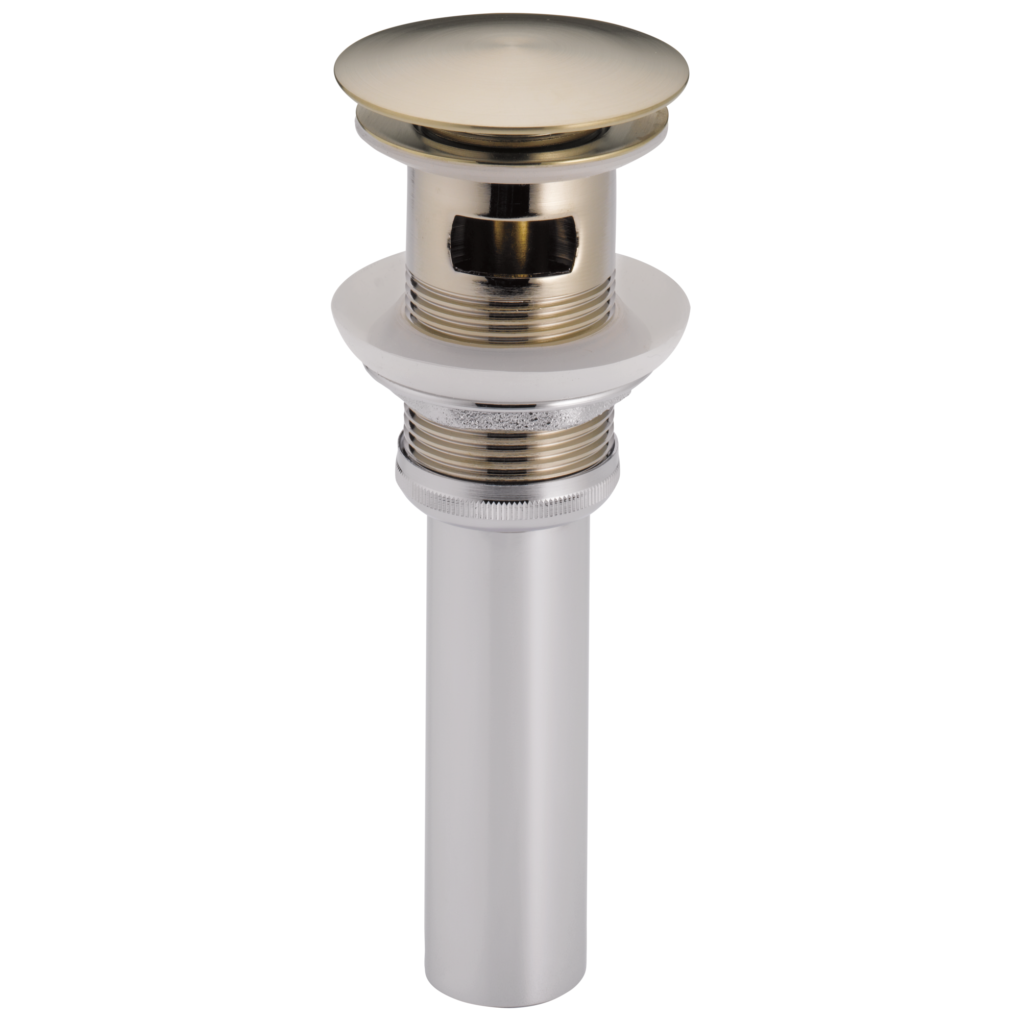 Brizo Premium Push - Button Pop - Up Drain with Overflow for Lavatory Sinks