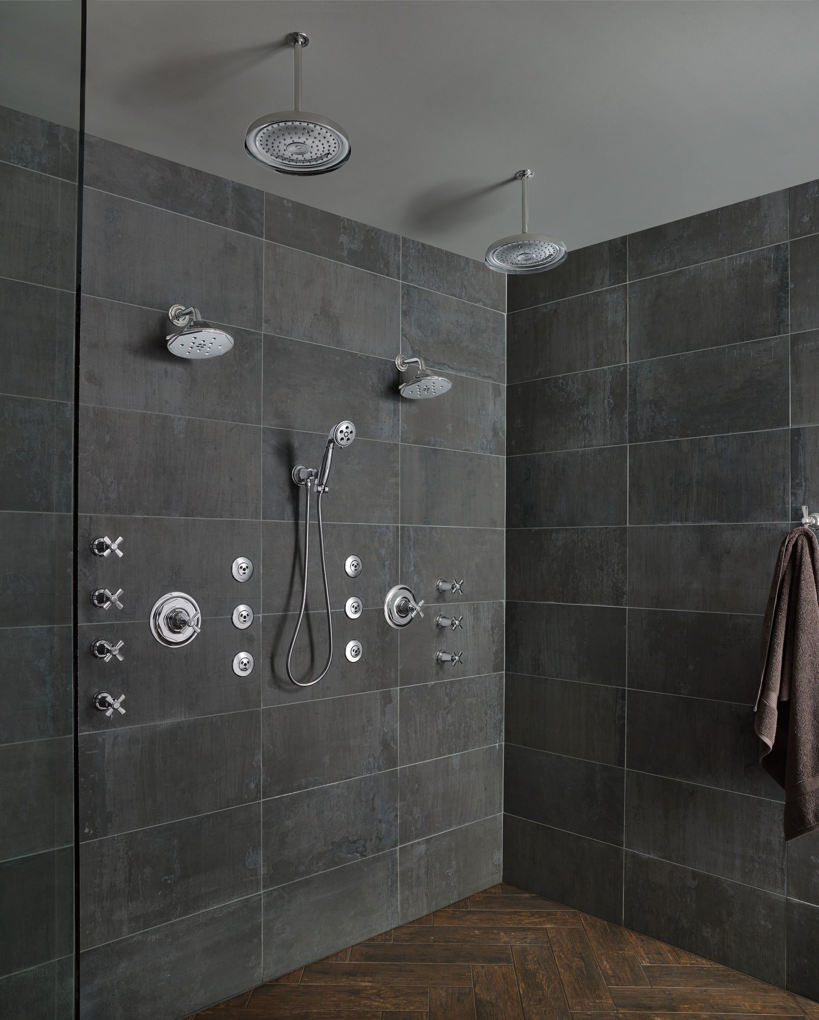 Brizo Rook Double Robe Hook: High - Quality Zinc, Timeless Design