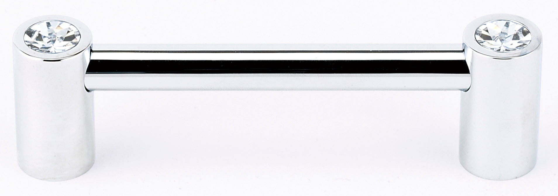 Alno Modern Crystal 3.5-Inch Cabinet Pull for Elegant Interiors