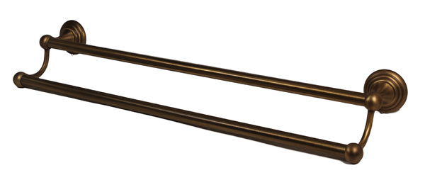 Alno Embassy 30-Inch Double Towel Bar for Elegant Bathrooms