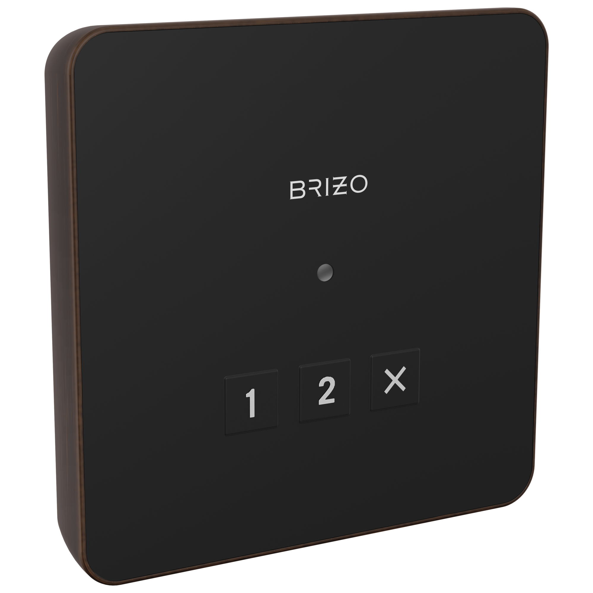 Brizo Square-shaped Exterior Steam System Control for Enhanced Spa-like Home Experience