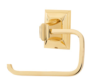 Alno Geometric Single - Post Bathroom Tissue Holder with Stylish Design
