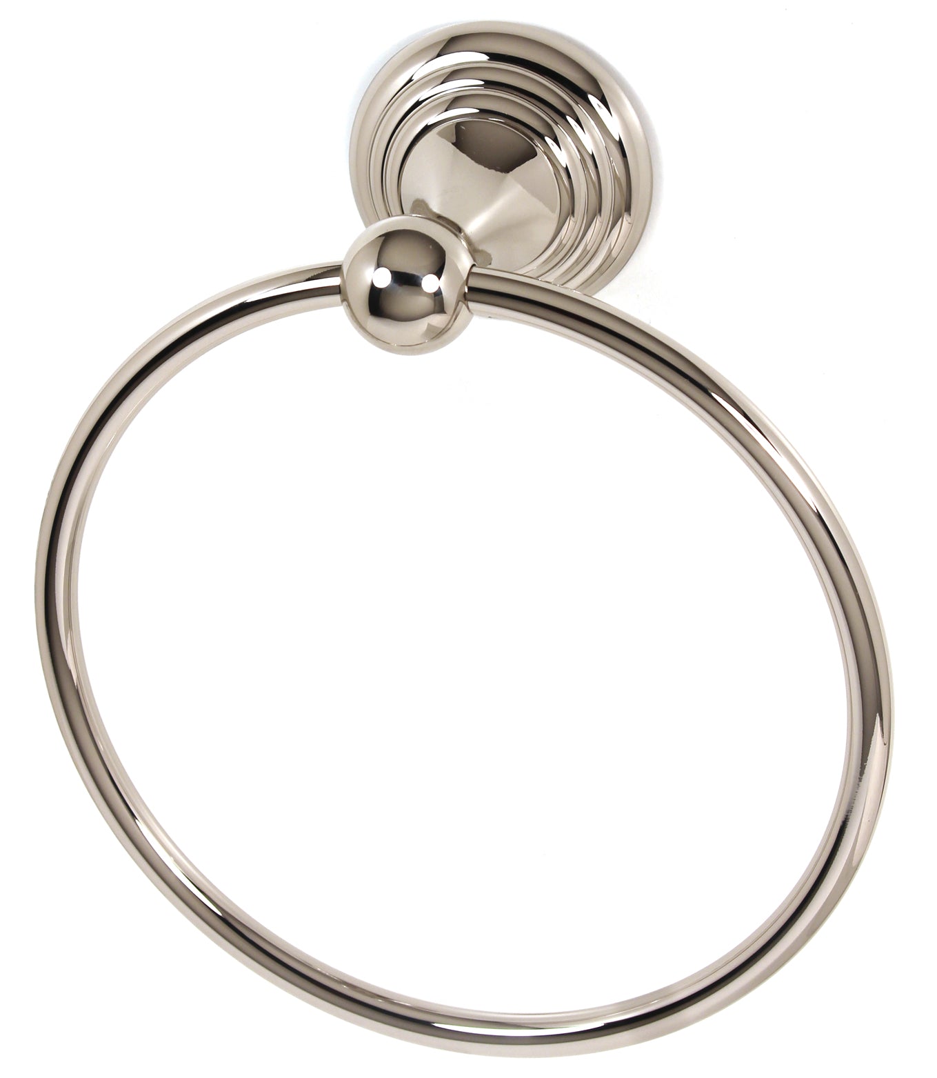 Alno Embassy 7-Inch Traditional Bath Towel Ring for Elegant Bathrooms