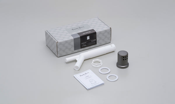 Buster + Punch Stylish Brass Air Gap Kit for Dishwashers