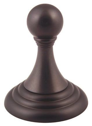 Alno Embassy 3' Traditional Bathroom Robe Hook for Elegant Decor