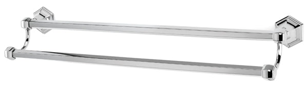 Alno Nicole 24-Inch Double Bathroom Towel Bar - A Functional and Stylish Bathroom Accessory