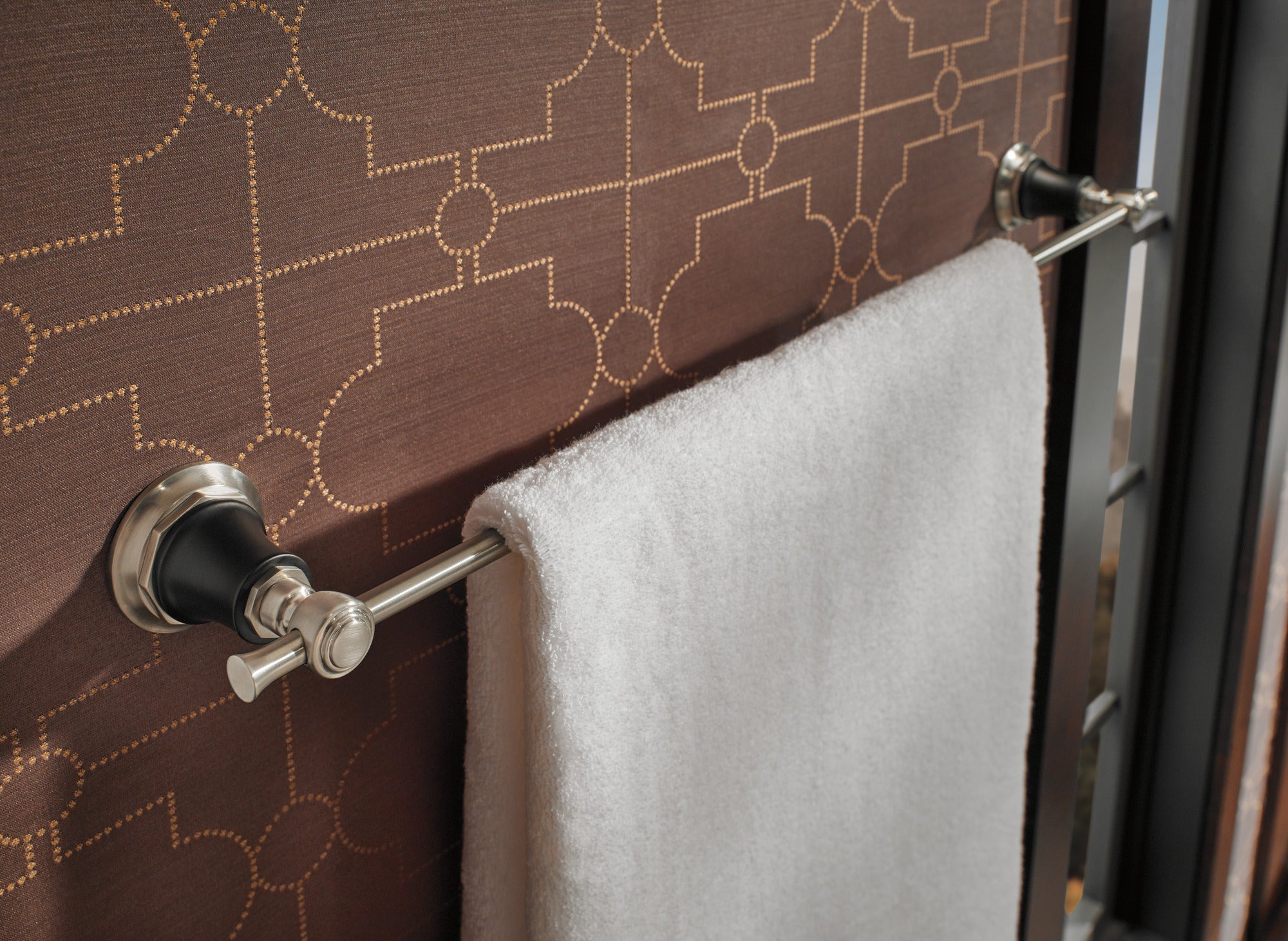Brizo Rook 24-Inch Towel Bar: Elegant and Functional Bathroom Fixture