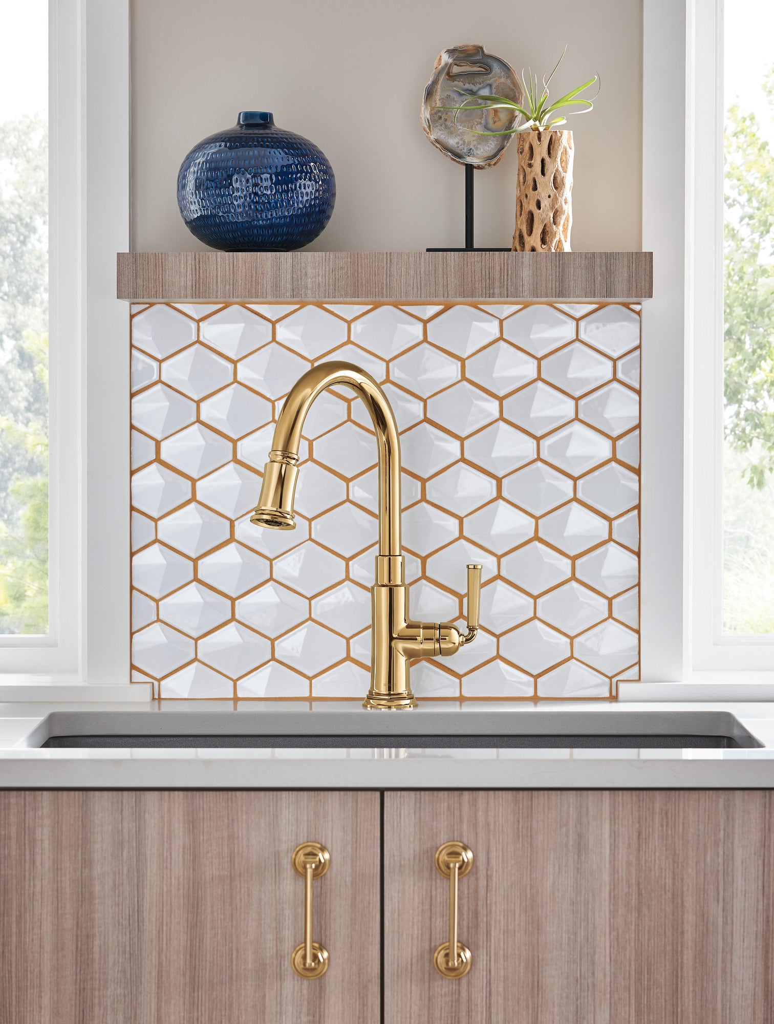 Brizo Rook High - Quality Pull - Down Kitchen and Bathroom Faucet