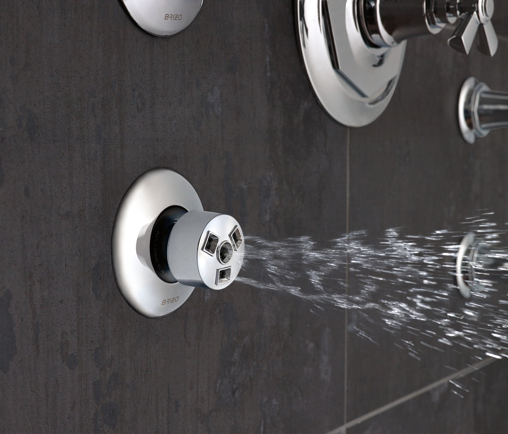 Brizo Rook Sensori Cross - Volume Control Trim for Luxurious Bathrooms