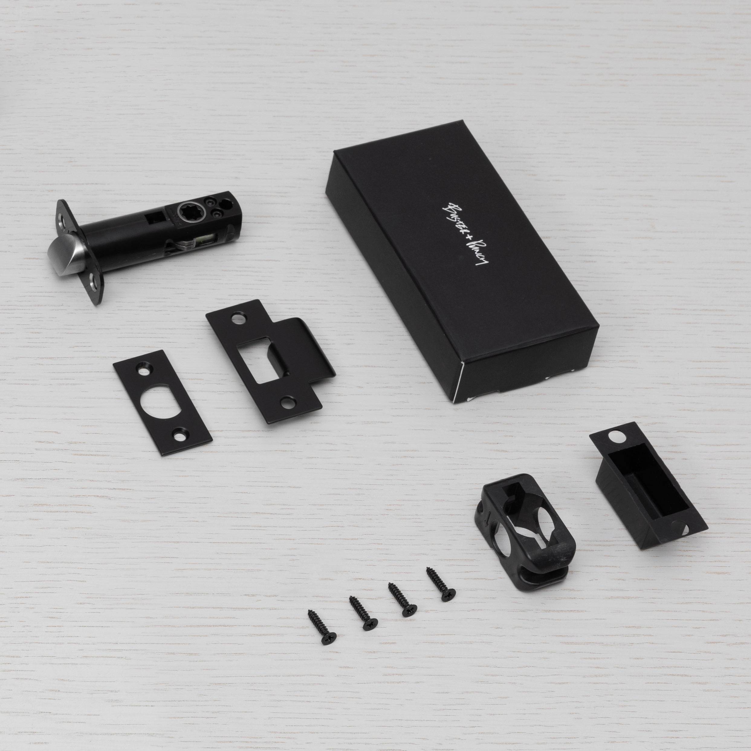 Buster + Punch 2-3/8 Anodised Aluminium Passage Tubular Latch
