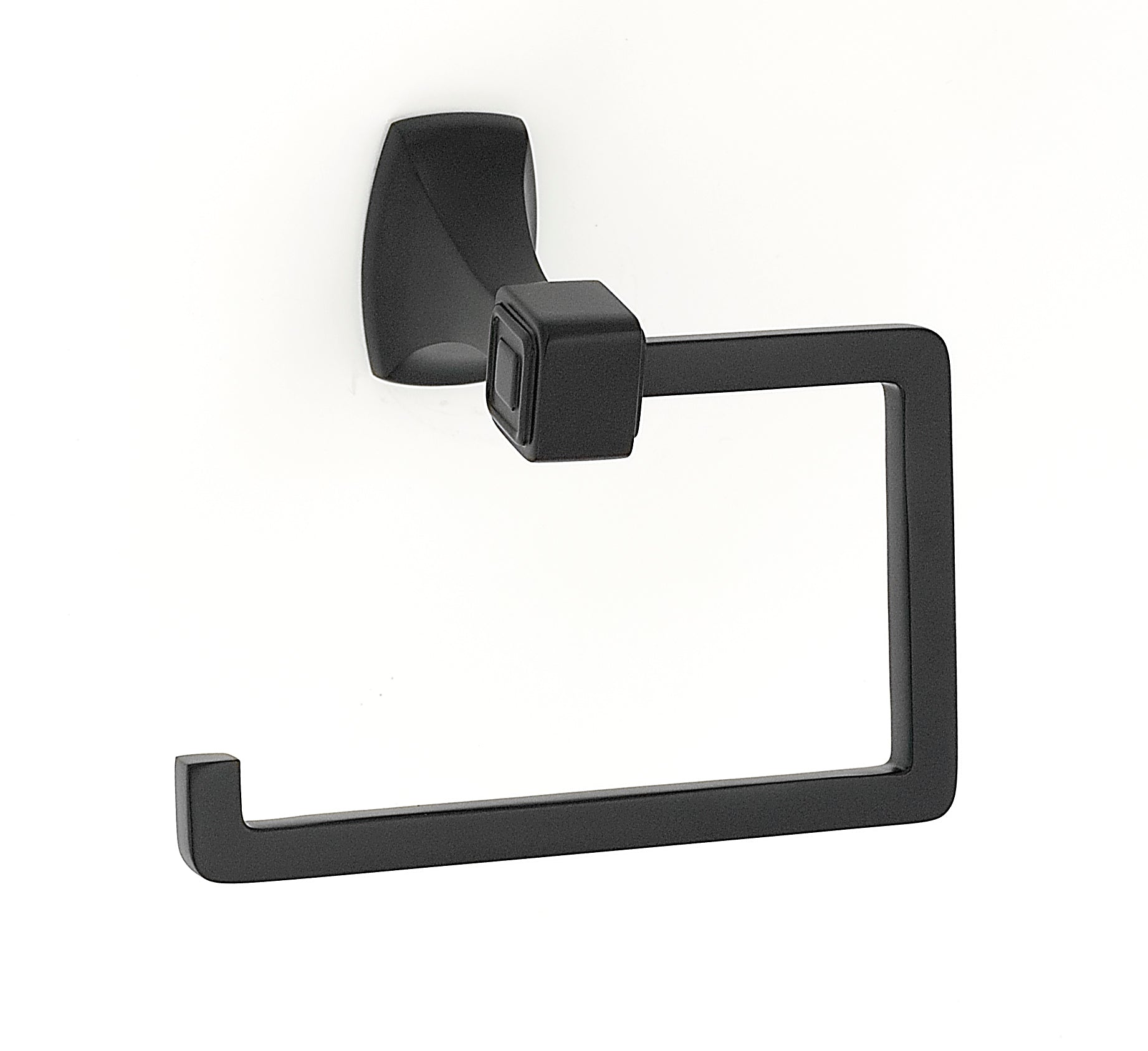 Alno Modern Cube Single Post Tissue Holder for Bathroom