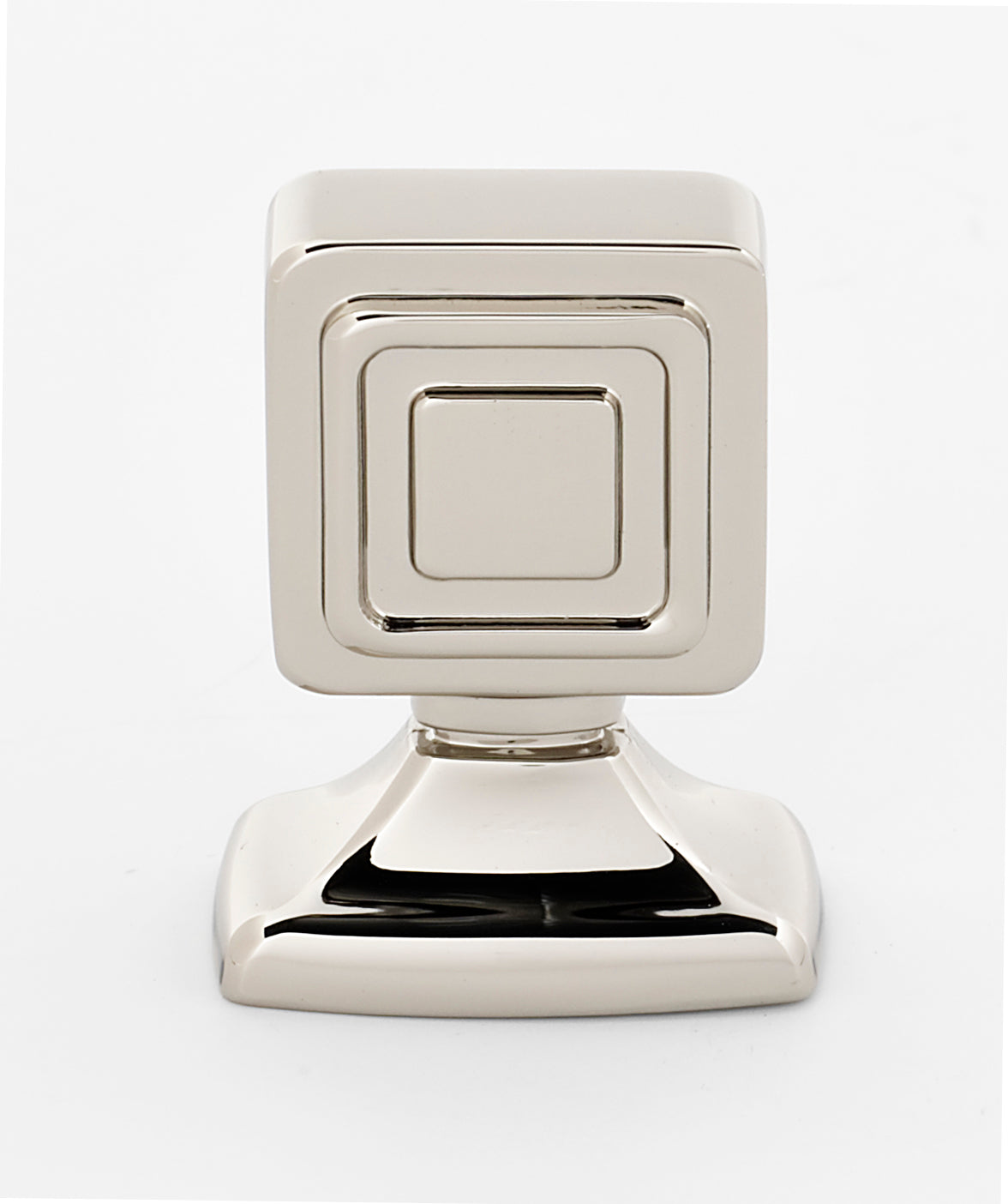 Stylish 7/8-Inch Alno Cube Cabinet Knob for Modern Interiors