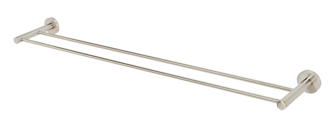 Alno Contemporary I Series 30-Inch Center-to-Center Double Bathroom Towel Bar for Modern Bathrooms