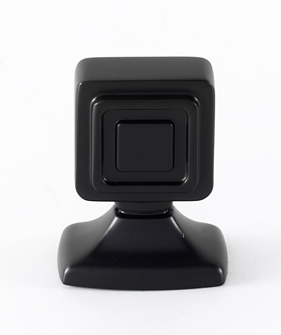 Stylish 7/8-Inch Alno Cube Cabinet Knob for Modern Interiors