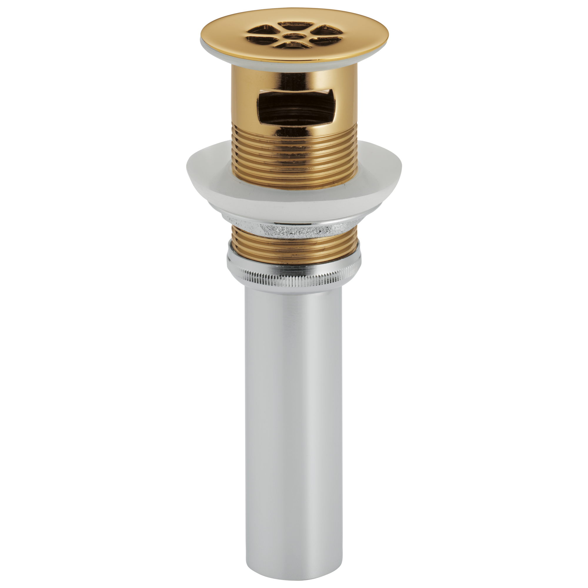 Brizo Premium Grid Strainer with Overflow for Lavatory Sinks