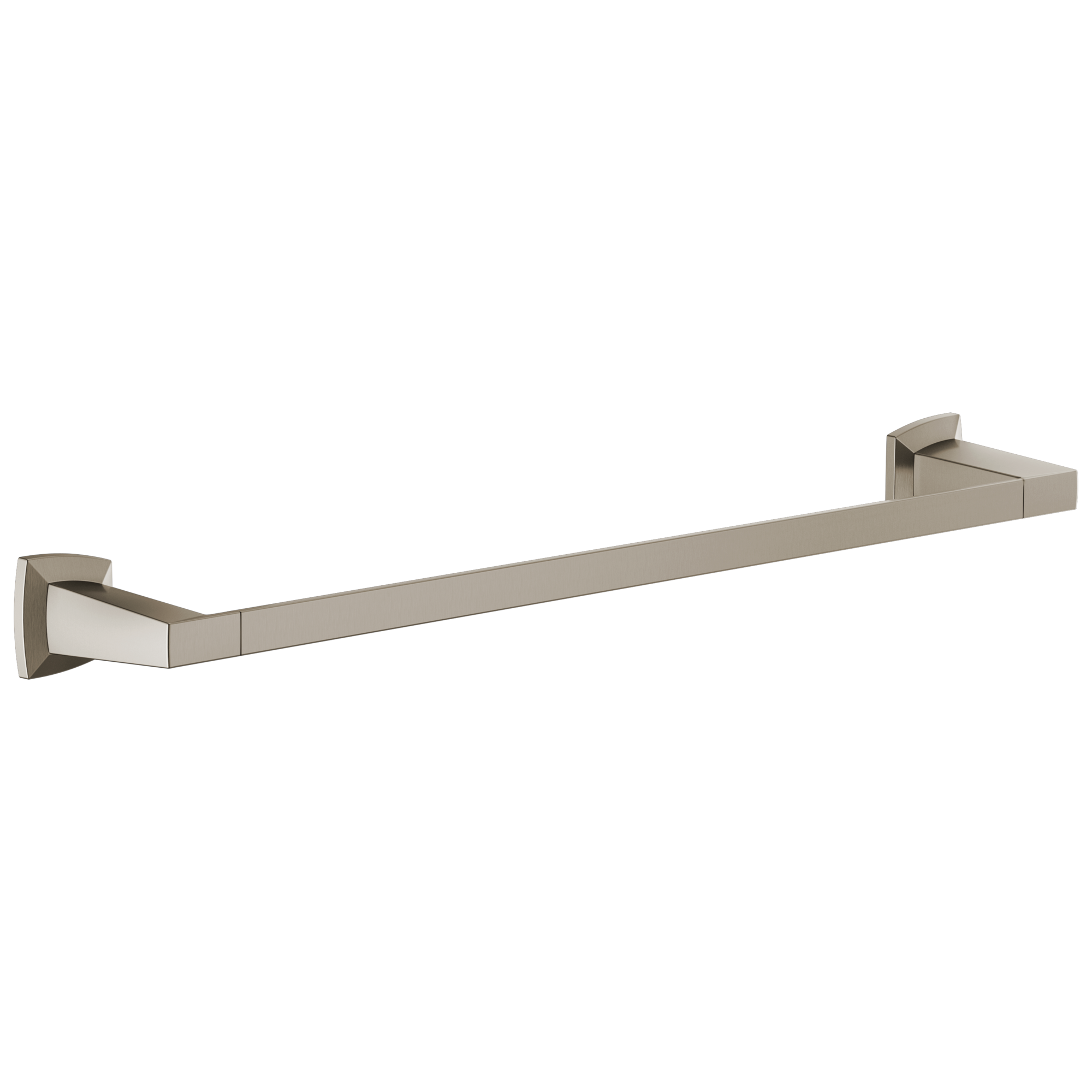 Brizo Vettis 24-Inch Durable Zinc Towel Bar with Waterfall Design