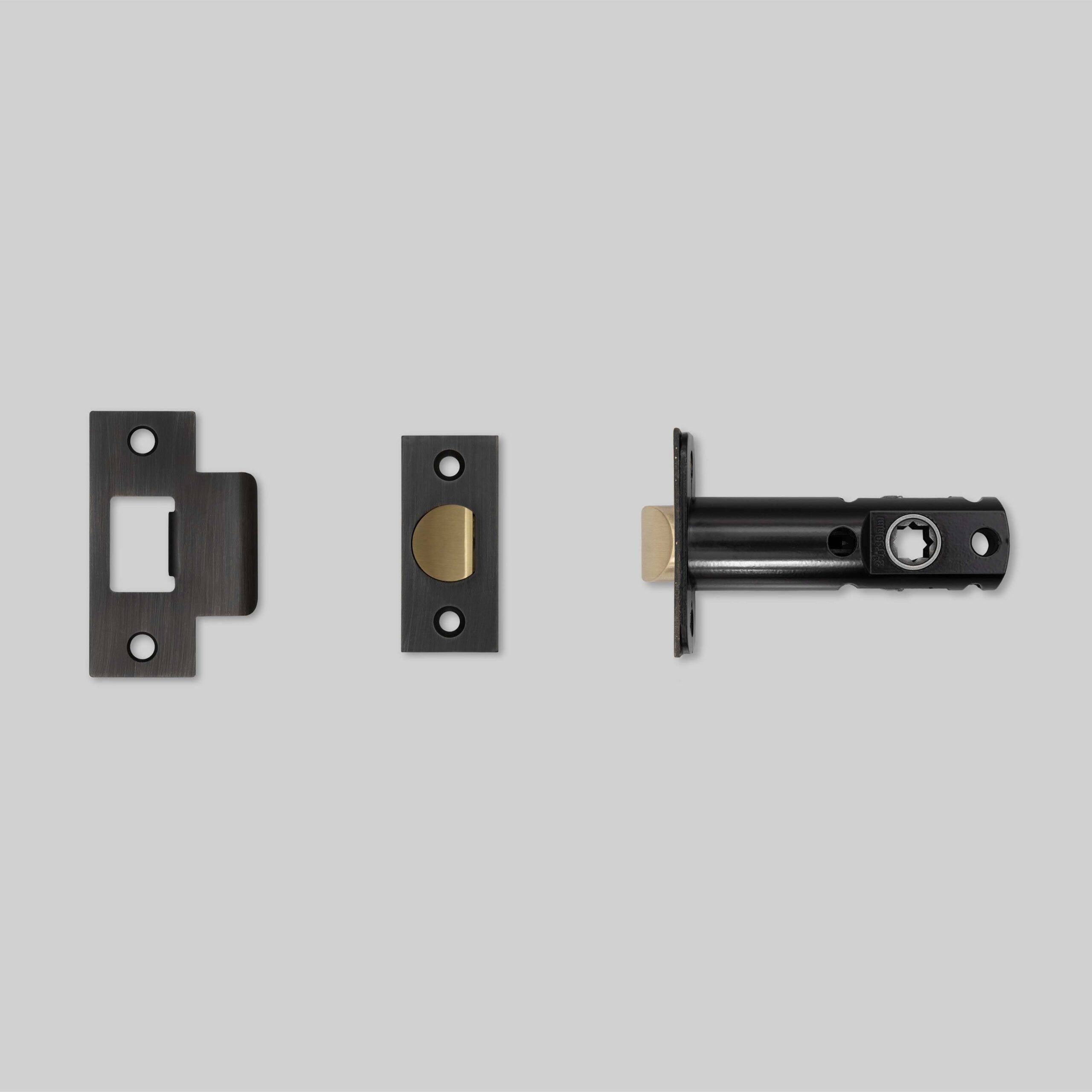 Buster + Punch 2-3/8 Anodised Aluminium Passage Tubular Latch