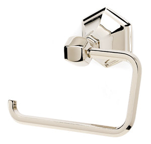 Alno Nicole Traditional Single Post Bathroom Tissue Holder - Sleek & Functional