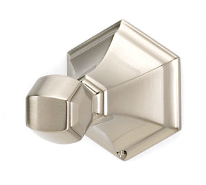 Alno Nicole 2 3/4-Inch Traditional Bathroom Robe Hook with Modern Durability