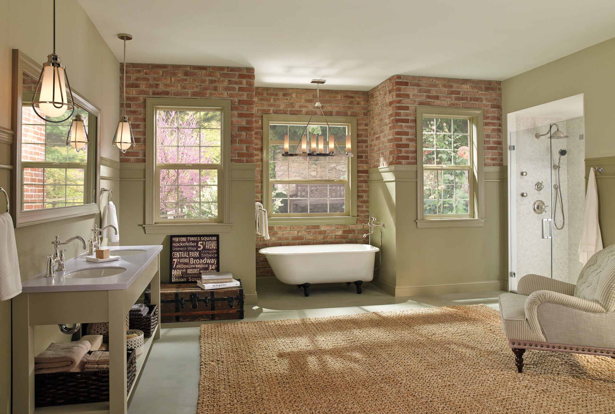 Brizo Luxury Traditional Wall - Mounted Tub Filler Unions with Optional Extension