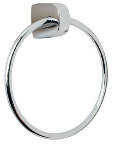 Alno Euro Modern 7-Foot Bath Towel Ring for Contemporary Bathrooms