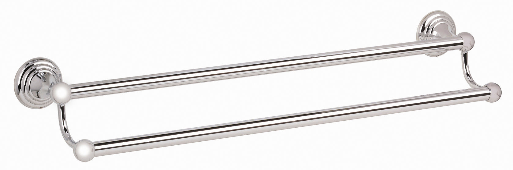 Alno Embassy 30-Inch Double Towel Bar for Elegant Bathrooms