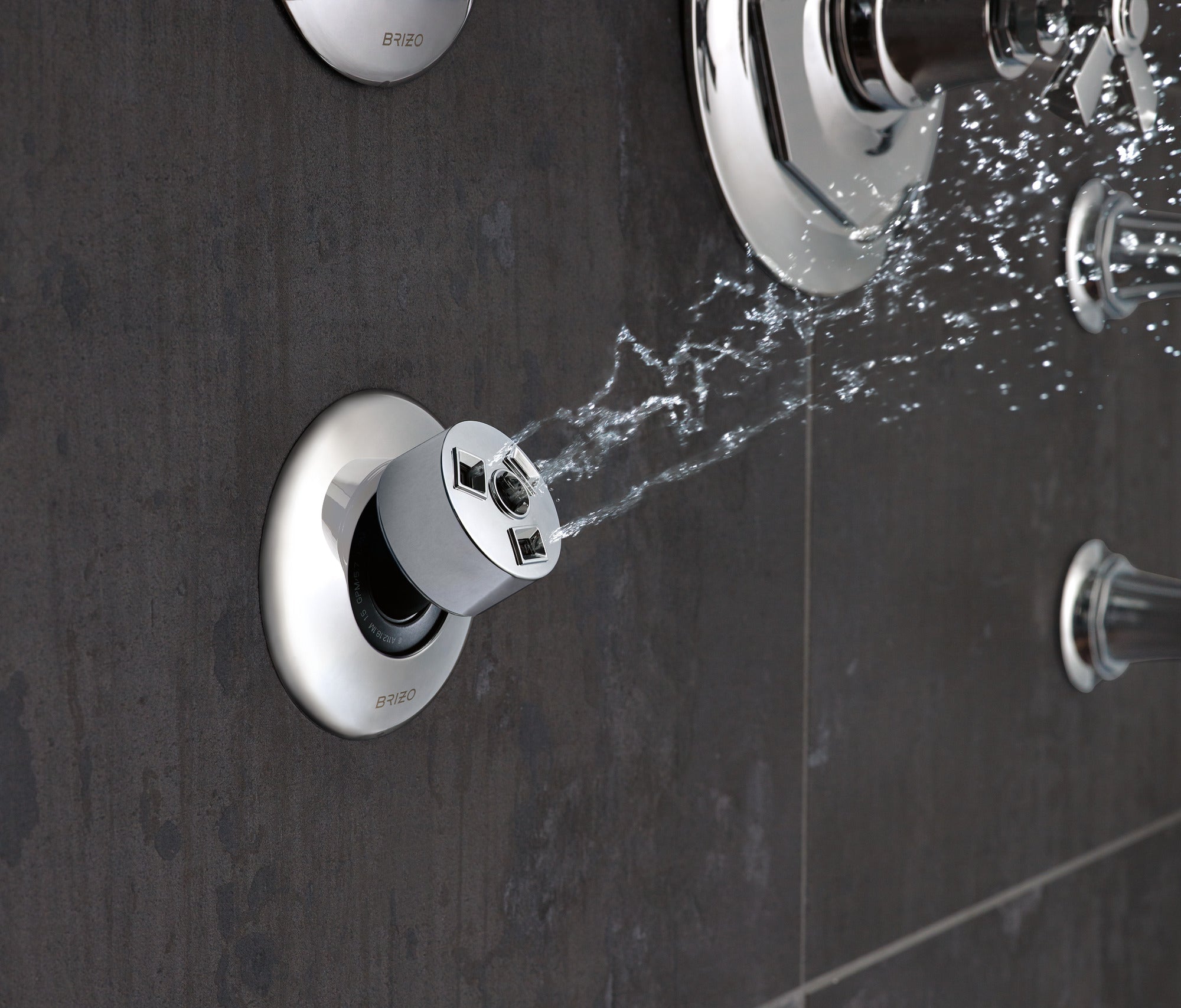 Brizo Rook Sensori Cross - Volume Control Trim for Luxurious Bathrooms