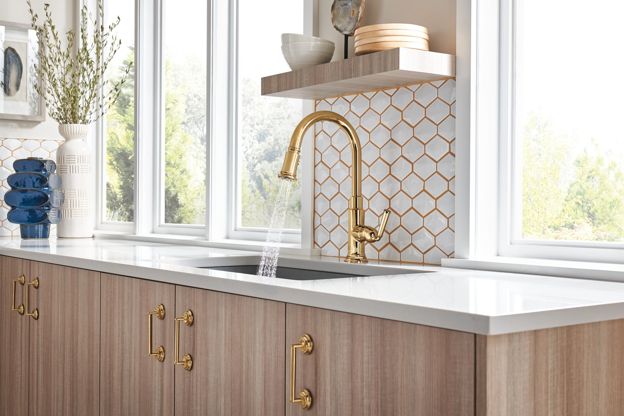 Brizo Rook Cabinet Drawer Pull - A Blend of Contemporary and Vintage Style