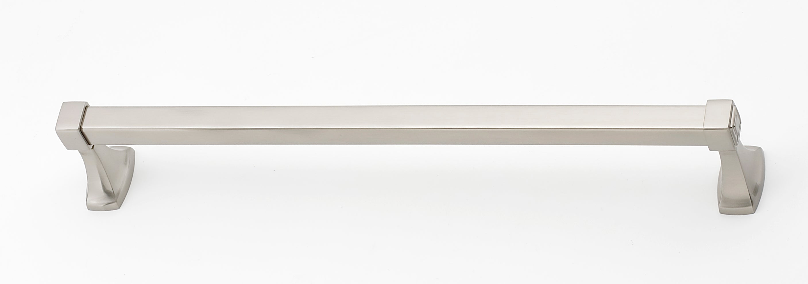 Alno 18-Inch Modern Cube Bath Towel Bar for Elegant Bathrooms
