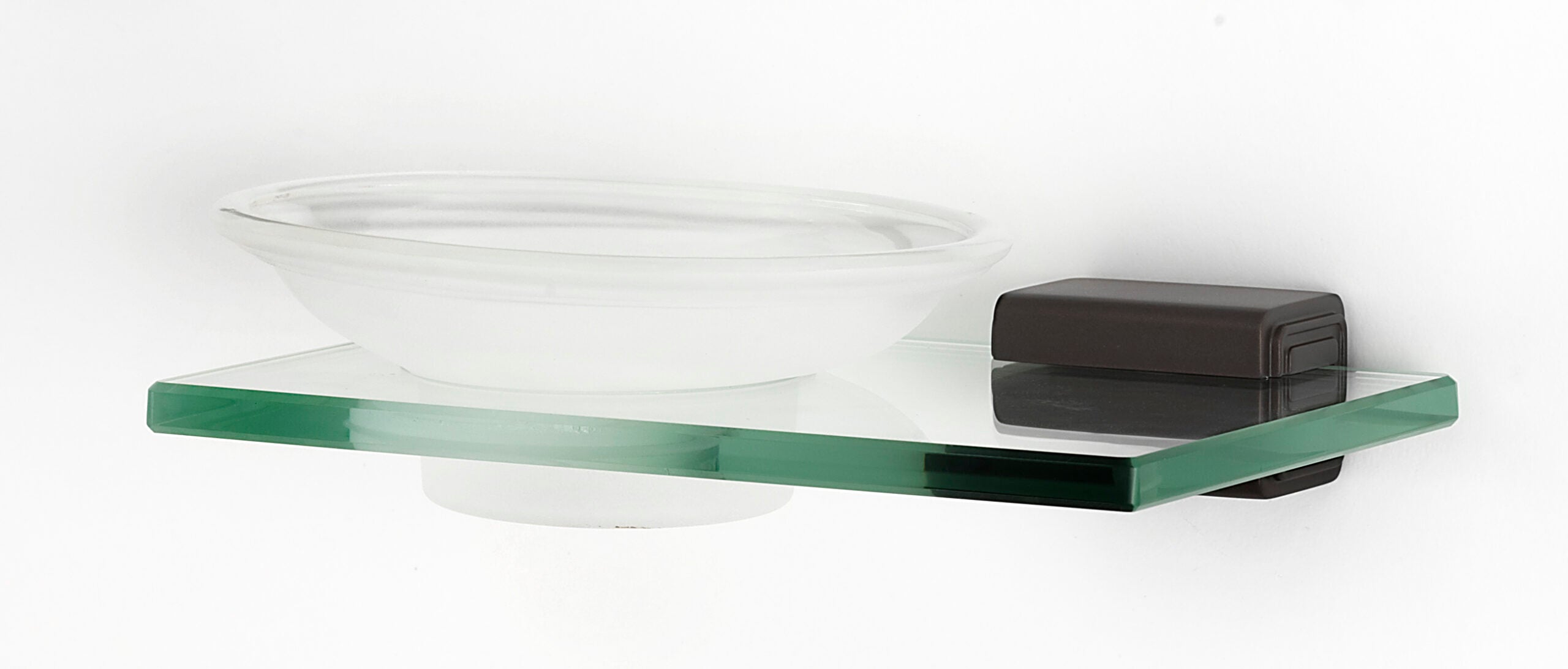 Alno Modern Cube Bath Soap Dish for Elegant Bathrooms