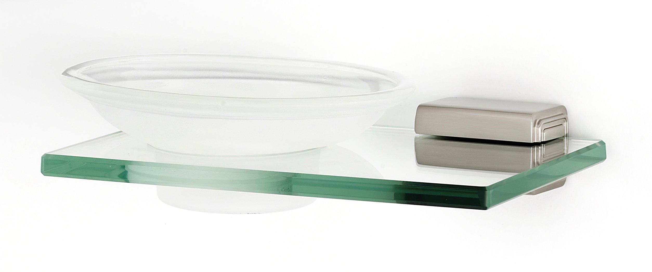Alno Modern Cube Bath Soap Dish for Elegant Bathrooms