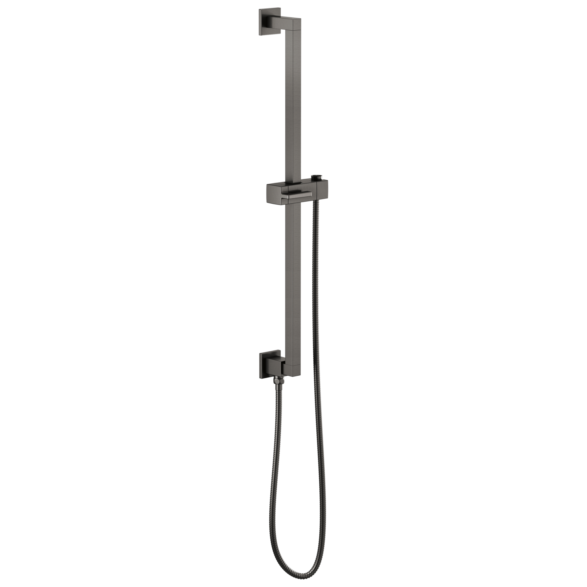 Brizo Universal Square Linear Slide Bar with Stretchable Hose for Showering