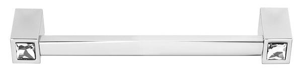 Alno Contemporary Crystal 6 - Inch Cabinet Pull for Kitchen and Bathroom