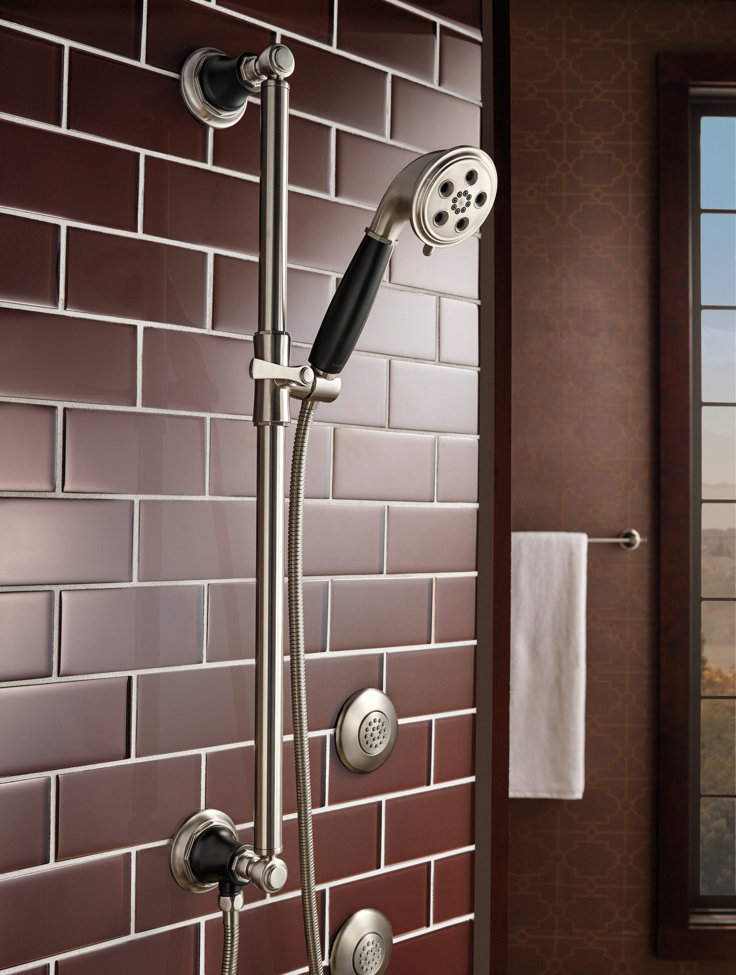 Brizo Rook 24-Inch Towel Bar: Elegant and Functional Bathroom Fixture