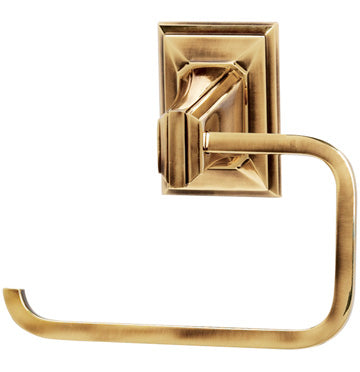 Alno Geometric Single - Post Bathroom Tissue Holder with Stylish Design