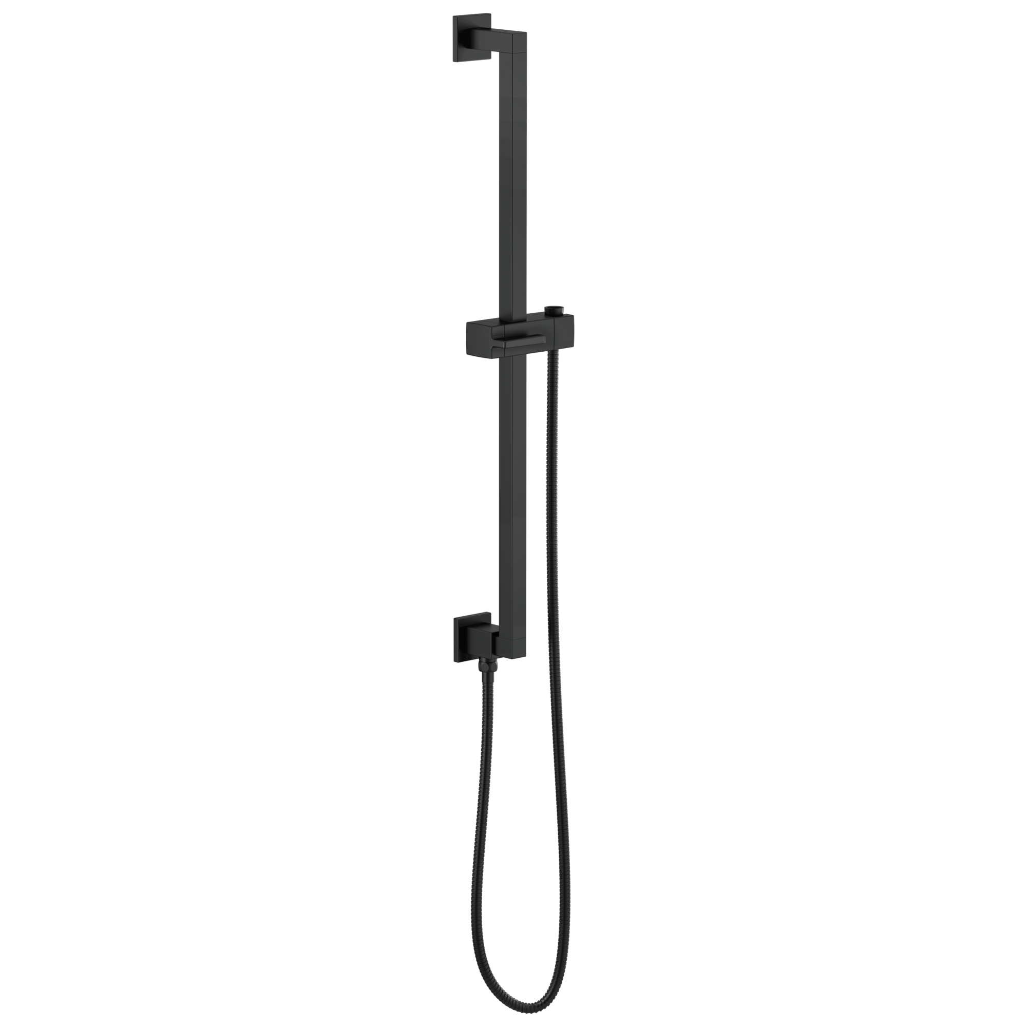 Brizo Universal Square Linear Slide Bar with Stretchable Hose for Showering