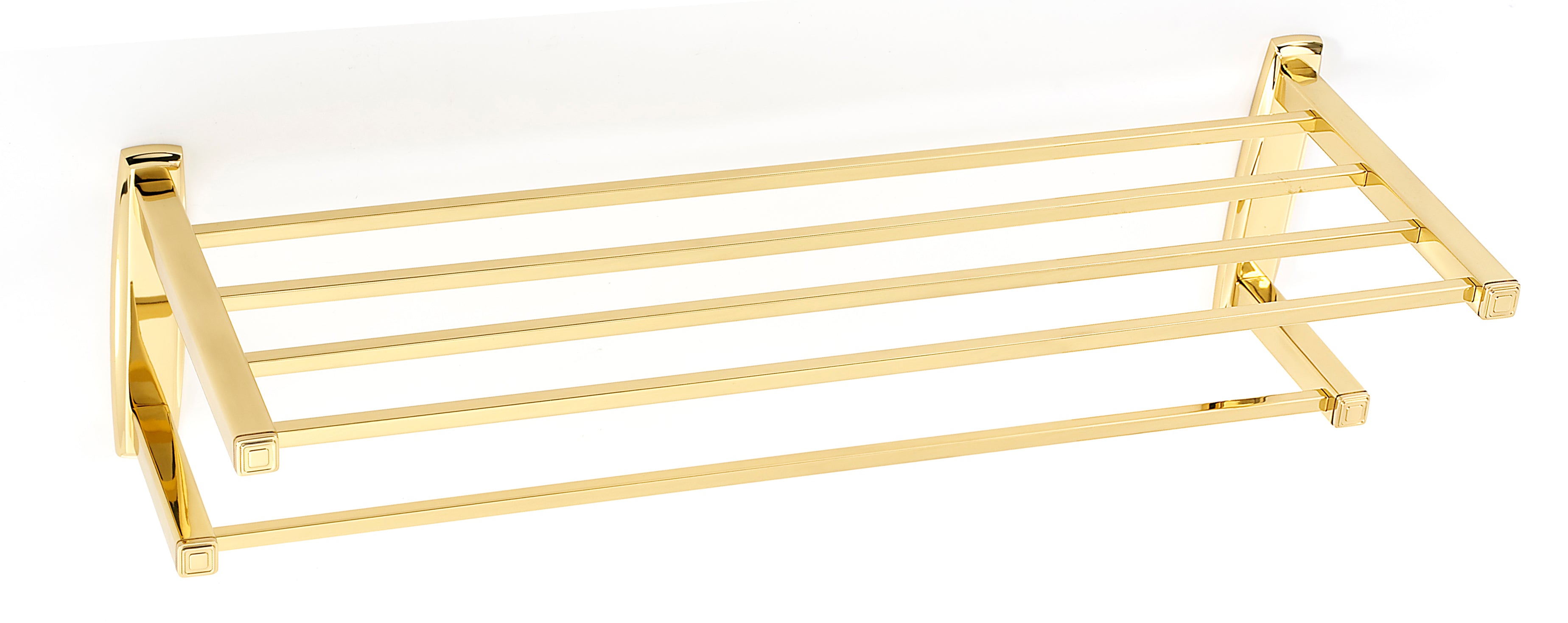 Alno 24-Inch Cube-Style Modern Bathroom Towel Rack