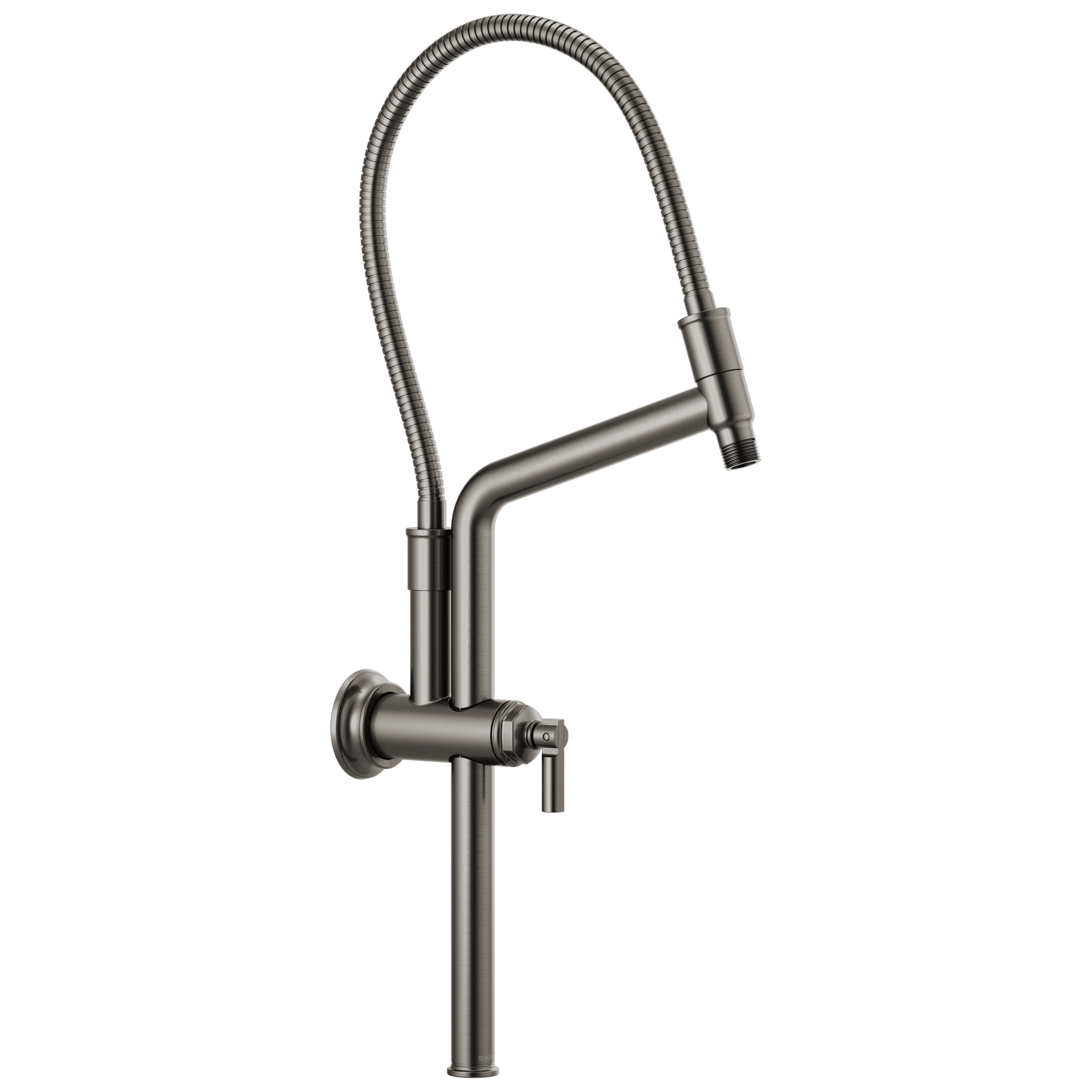 Brizo 10 7/16-inch Universal Classic Slide Bar Shower Arm and Flange for Luxury Bathrooms