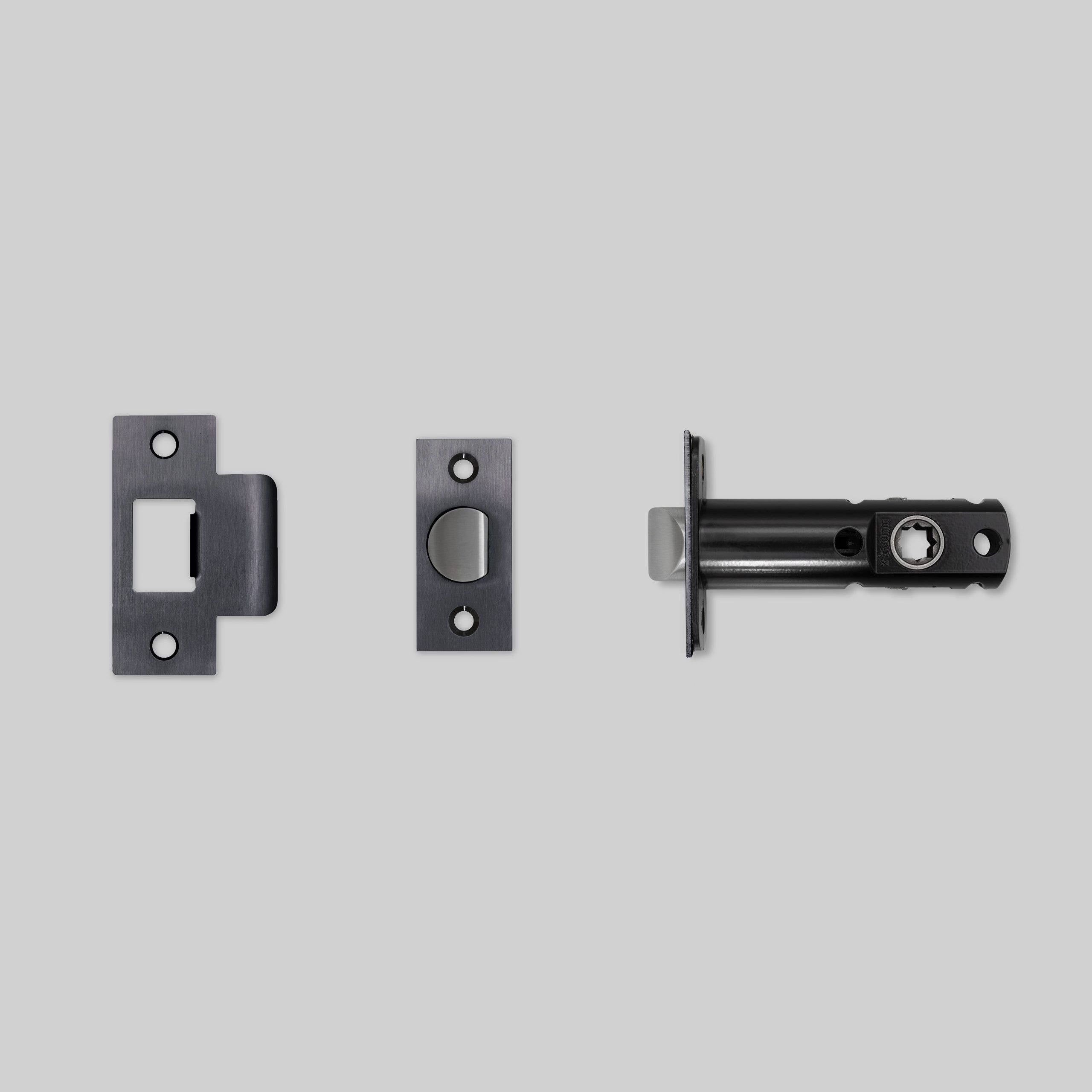 Buster + Punch 2-3/8 Anodised Aluminium Passage Tubular Latch