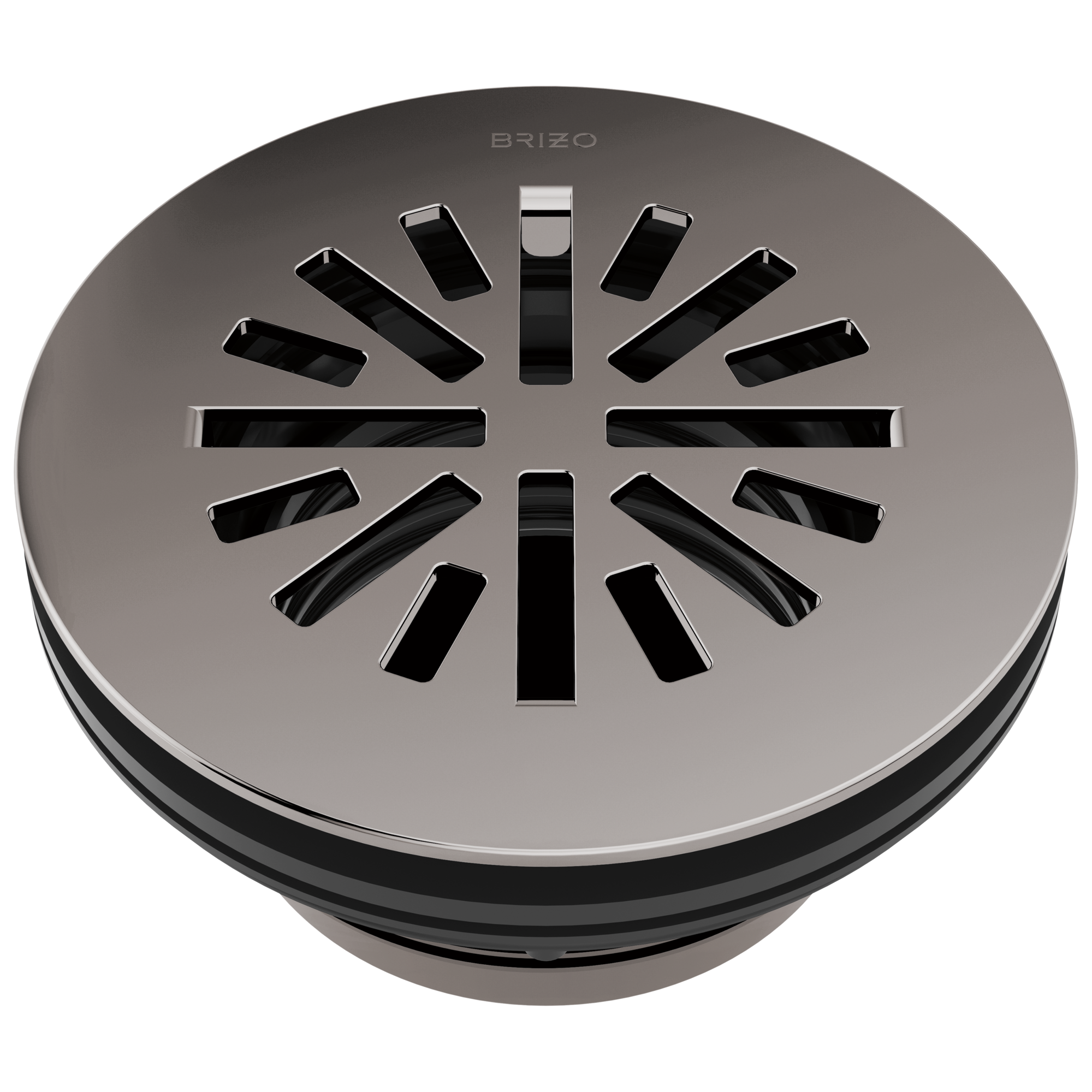 Brizo 4-Inch Prefabricated Round Shower Drain with Premium Features