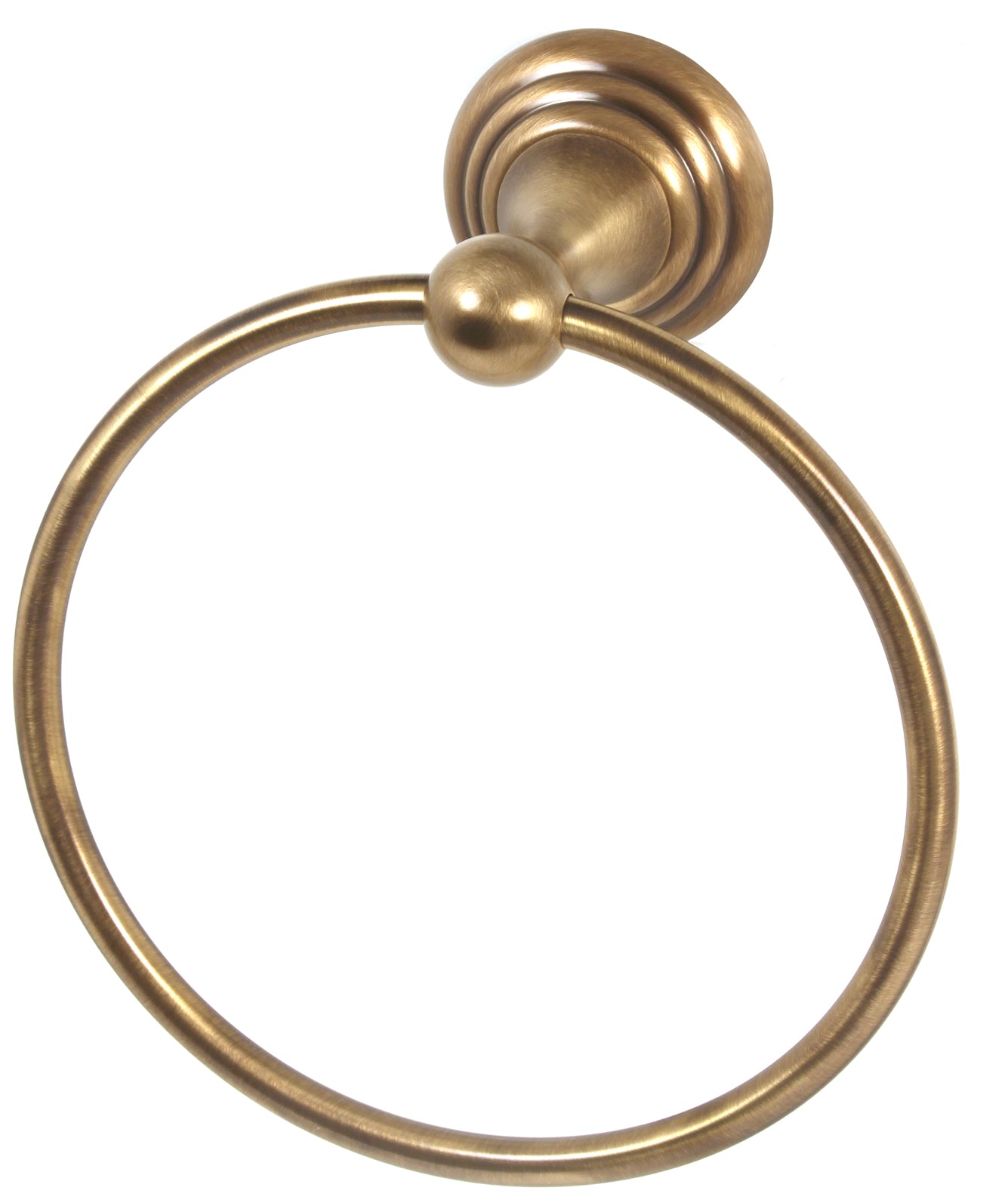 Alno Embassy 7-Inch Traditional Bath Towel Ring for Elegant Bathrooms